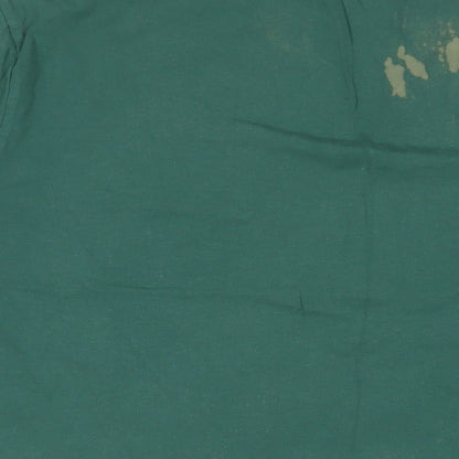 Womens UK Size 16 Slazenger Green Basic T-Shirt