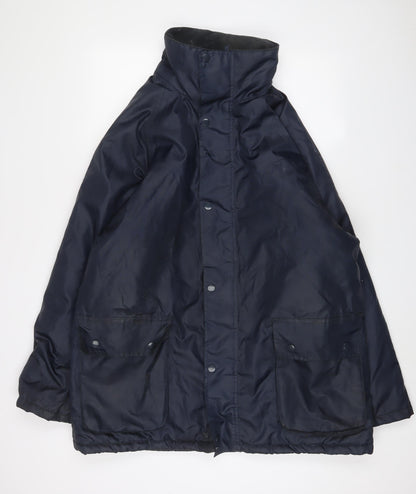 Workwear Mens Blue Jacket Size XL Zip