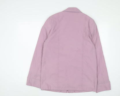 Womens UK Size 10 EWM Pink Jacket