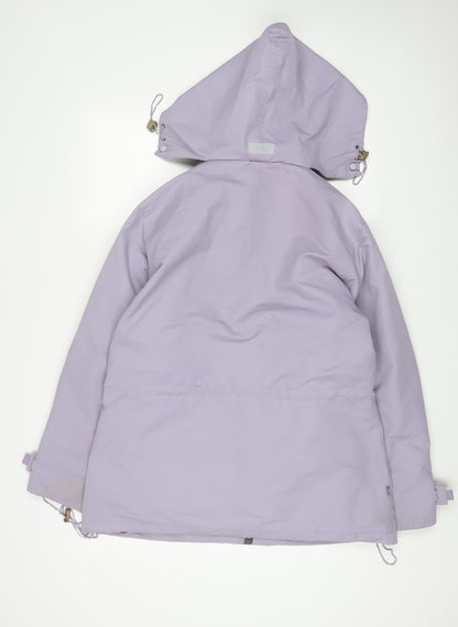 Womens UK Size 14 Mountain Life Purple Rain Coat