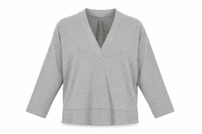 Womens UK Size M Noisy may Grey Basic T-Shirt