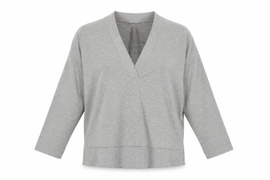 Womens UK Size M Noisy may Grey Basic T-Shirt