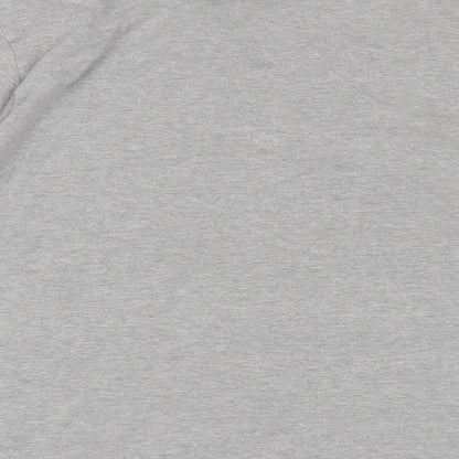 Peppa Pig Mens Grey Cotton T-Shirt Size L Crew Neck