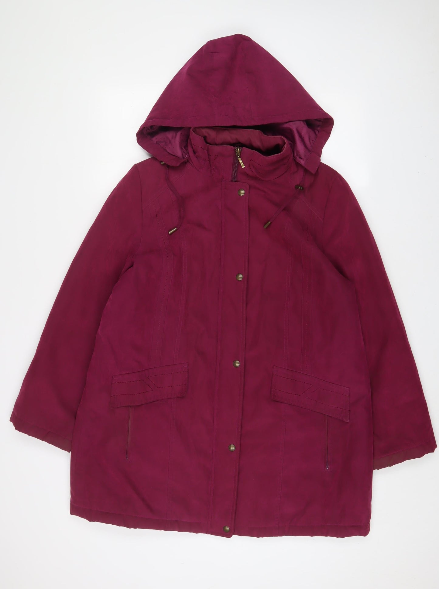Womens UK Size M Bonmarché Purple Jacket