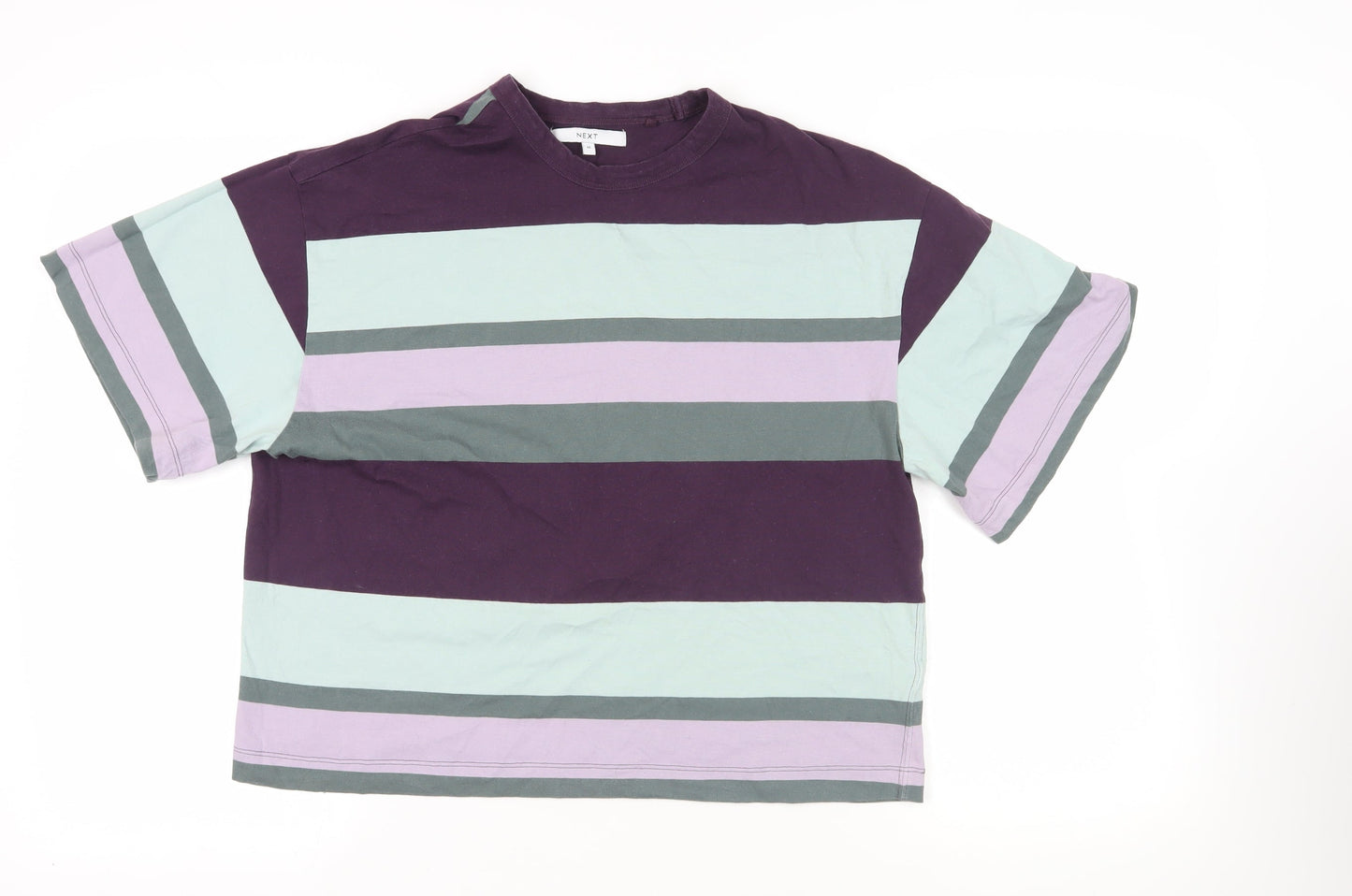 Womens UK Size M NEXT Purple Basic T-Shirt
