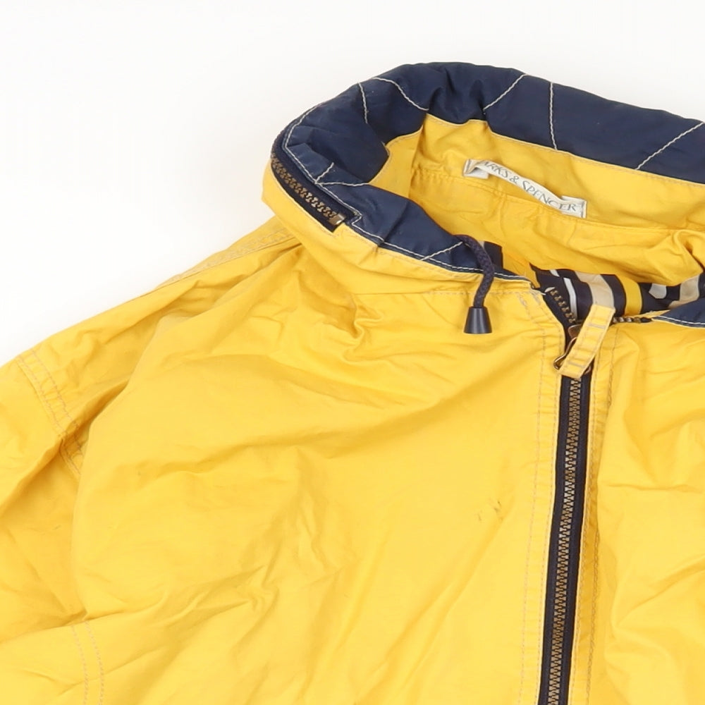 Womens UK Size 14 Marks and Spencer Yellow Jacket