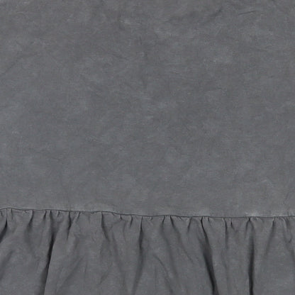 Womens UK Size 8 ASOS Grey Basic T-Shirt