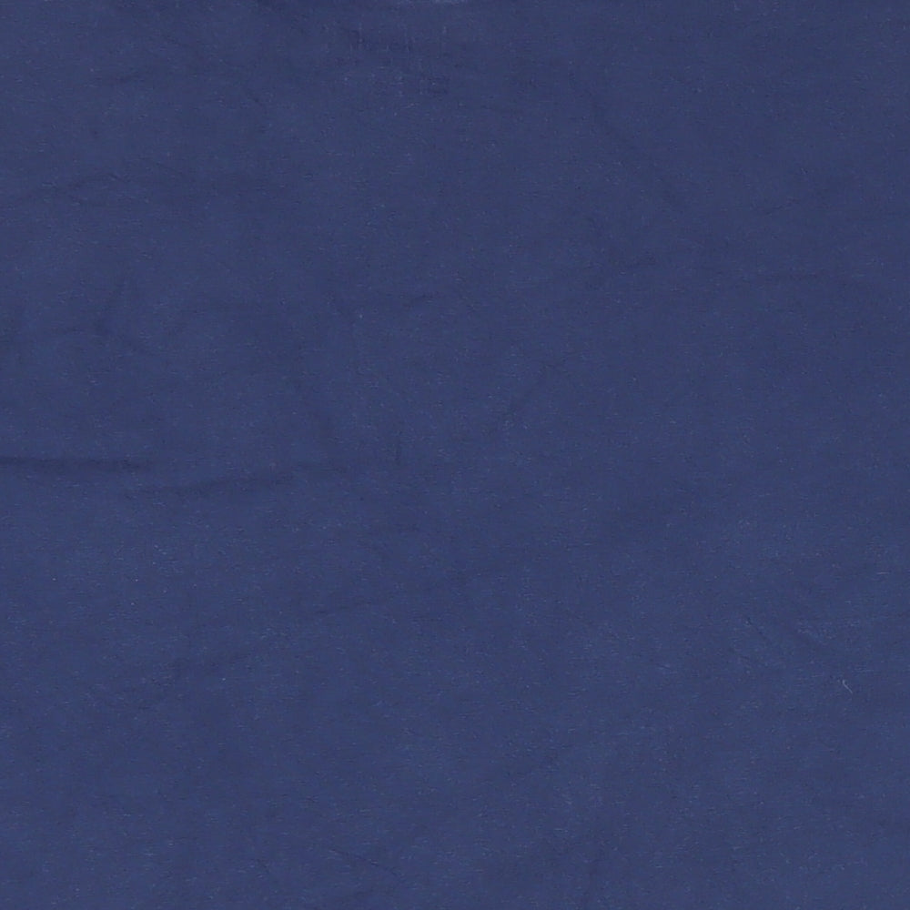 NEXT Girls Blue Cotton Pullover T-Shirt Size 14 Years Crew Neck