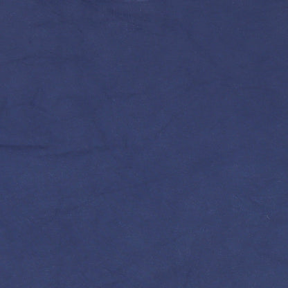 NEXT Girls Blue Cotton Pullover T-Shirt Size 14 Years Crew Neck