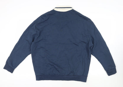 Mens UK Size L ASOS Blue Pullover Sweatshirt