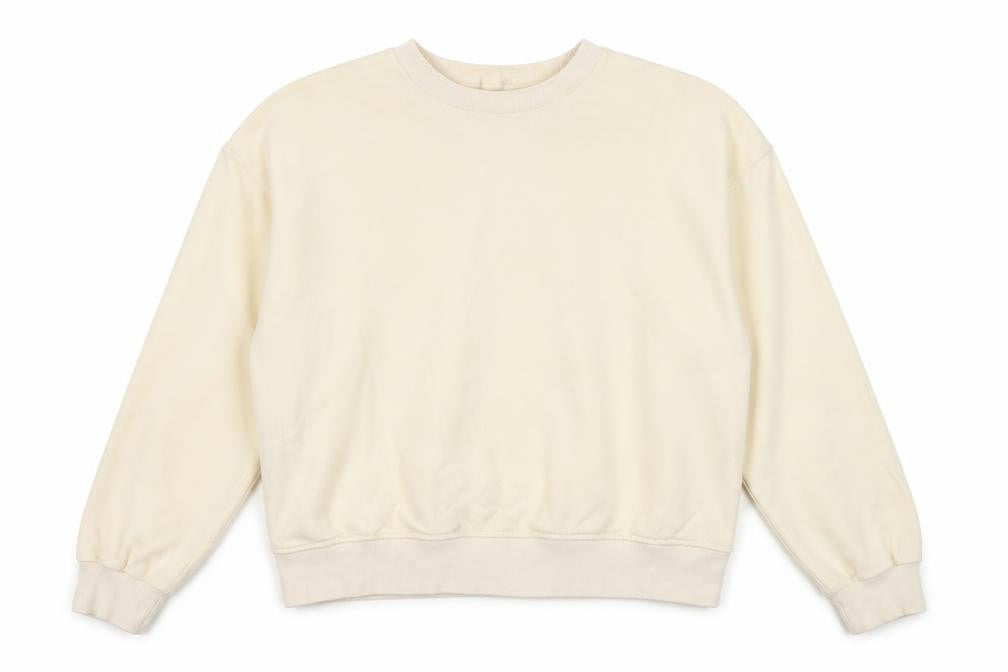 Womens UK Size S Divided by H&M Ivory Pullover Sweatshirt