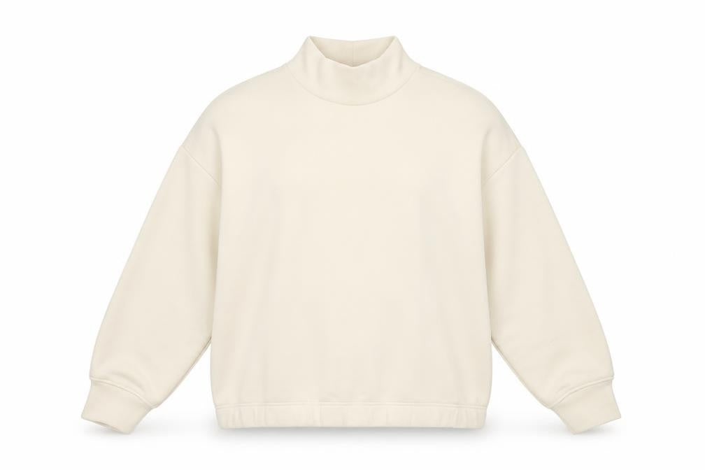 Womens UK Size XL Marks and Spencer Ivory Pullover Sweatshirt