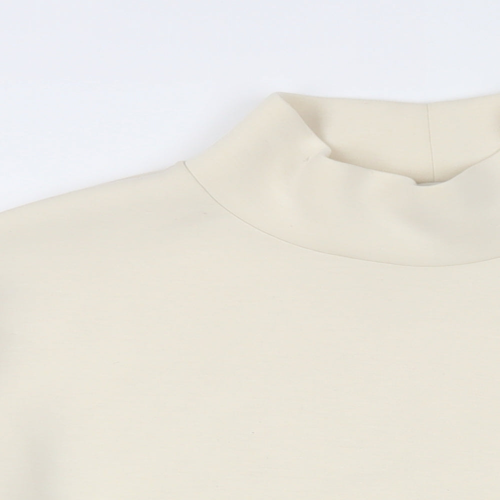 Womens UK Size XL Marks and Spencer Ivory Pullover Sweatshirt