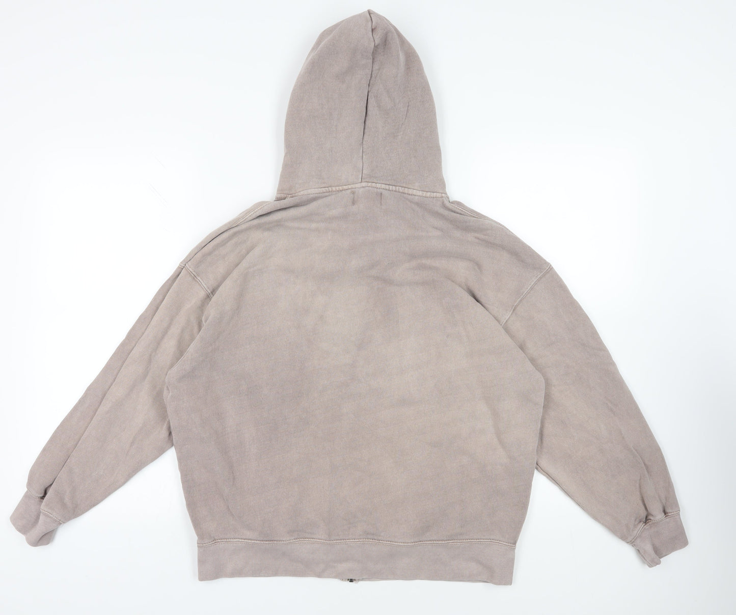 Mens UK Size S Pull&Bear Grey Full Zip Hoodie