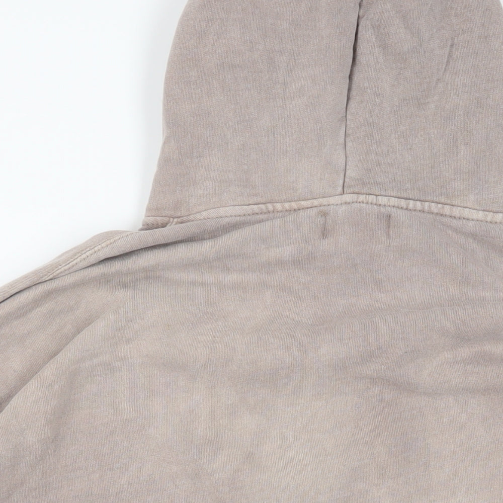 Mens UK Size S Pull&Bear Grey Full Zip Hoodie