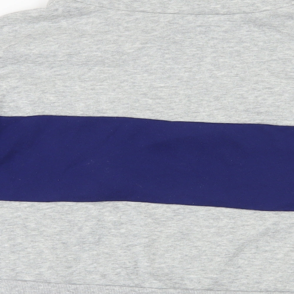 Womens UK Size S Divided by H&M Grey Pullover Sweatshirt
