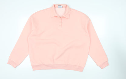 Womens UK Size 18 ASOS Pink Pullover Sweatshirt