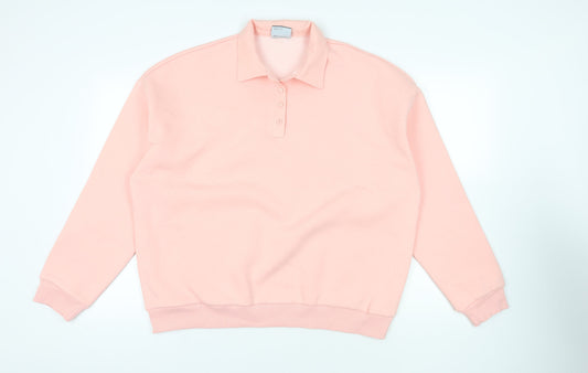 Womens UK Size 18 ASOS Pink Pullover Sweatshirt