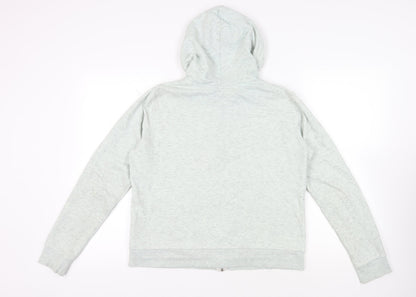 Womens UK Size L Divided by H&M Green Full Zip Hoodie