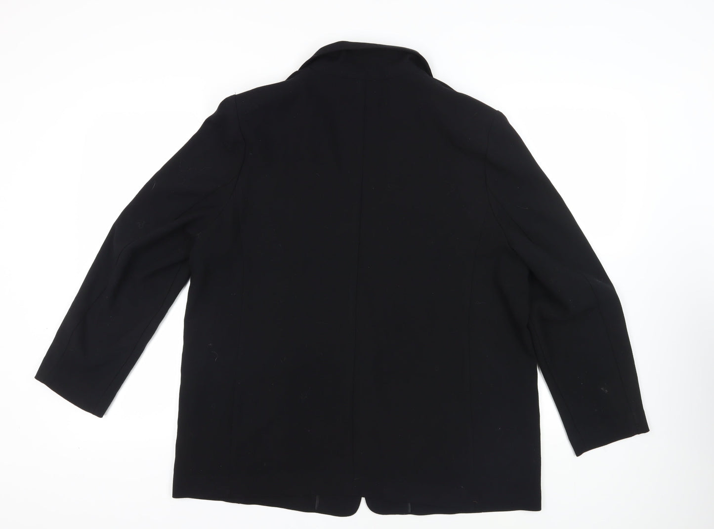 Womens UK Size 20 Marks and Spencer Black Jacket