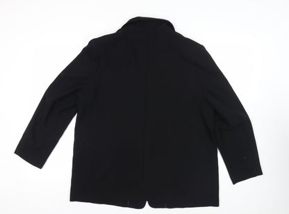 Womens UK Size 20 Marks and Spencer Black Jacket