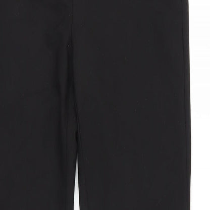 Womens UK Size M Zara Regular Fit  Black Trousers