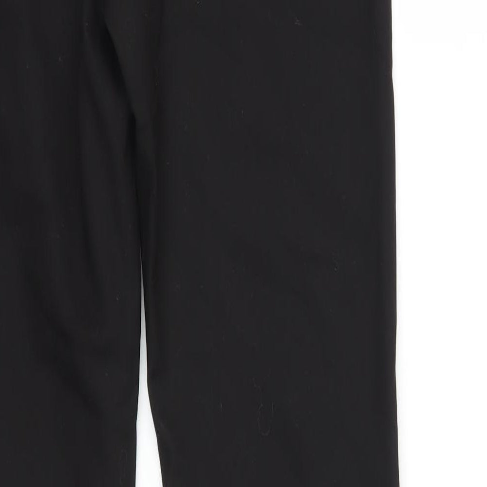 Womens UK Size M Zara Regular Fit  Black Trousers