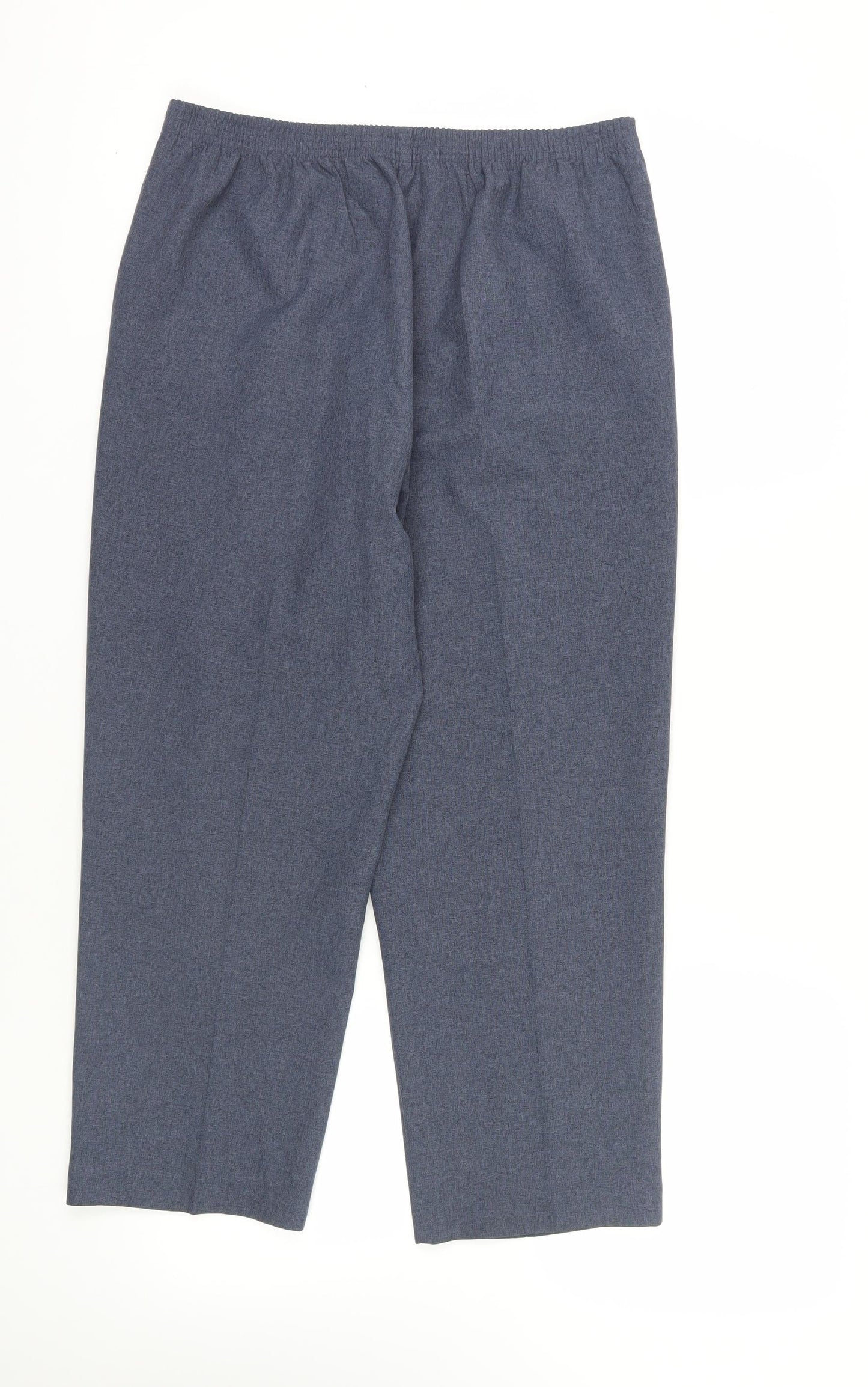 Womens UK Size 12 Bonmarché Regular Fit  Blue Trousers