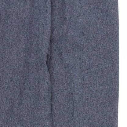 Womens UK Size 12 Bonmarché Regular Fit  Blue Trousers
