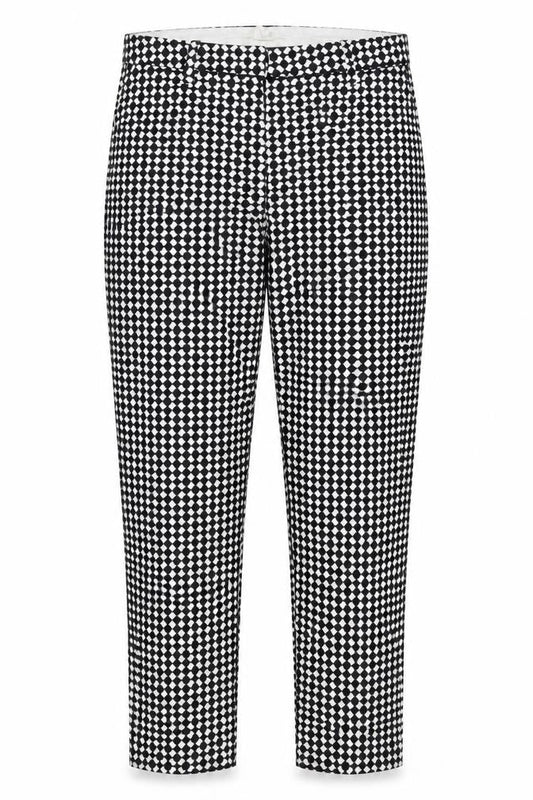 Womens UK Size 8 H&M Regular Fit Chino Black Trousers