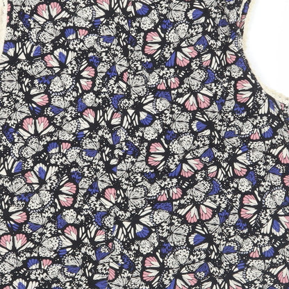 Womens UK Size 8 BHS Multicoloured Basic Tank