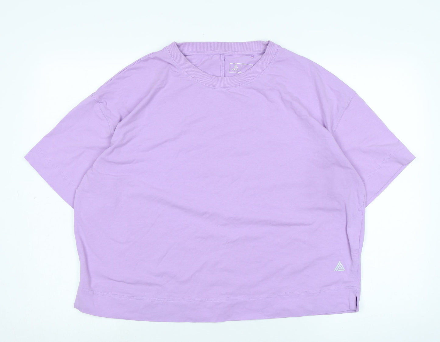 Womens UK Size L NEXT Purple Basic T-Shirt