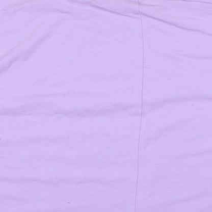 Womens UK Size L NEXT Purple Basic T-Shirt