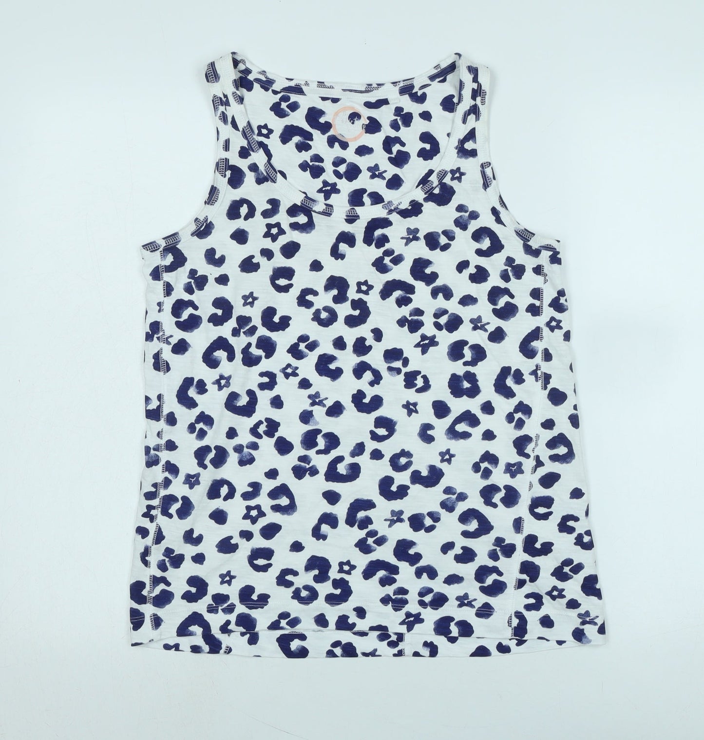 Womens UK Size 6 NEXT Blue Basic Tank