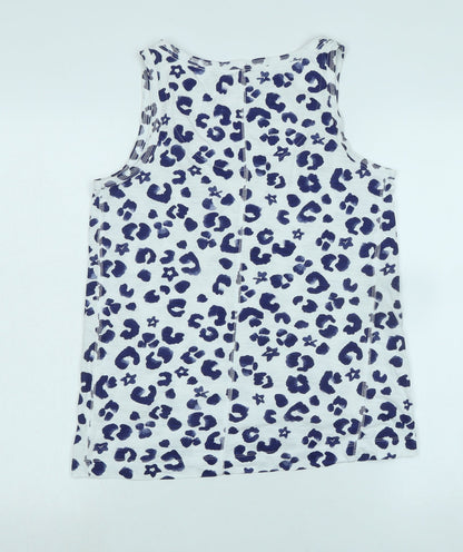Womens UK Size 6 NEXT Blue Basic Tank