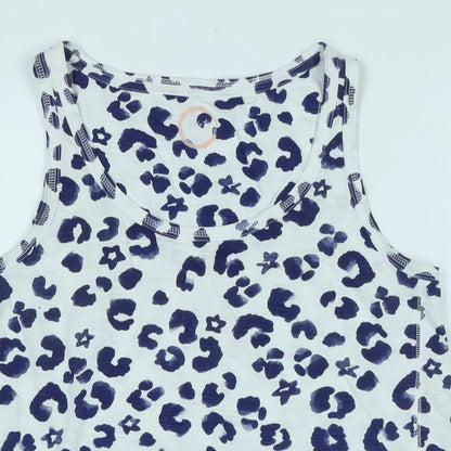 Womens UK Size 6 NEXT Blue Basic Tank