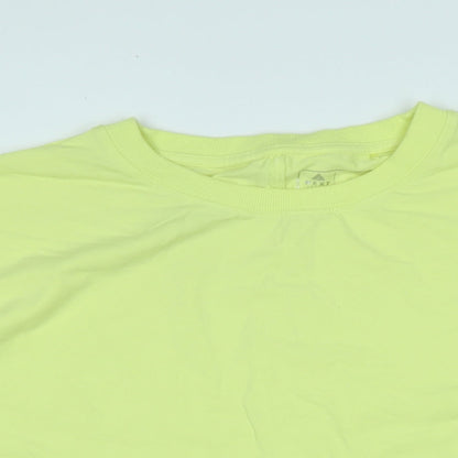 Womens UK Size L NEXT Yellow Basic T-Shirt