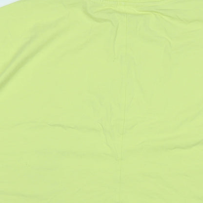 Womens UK Size L NEXT Yellow Basic T-Shirt