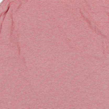 NEXT Girls Red Cotton Jersey T-Shirt Size 12 Years Collared