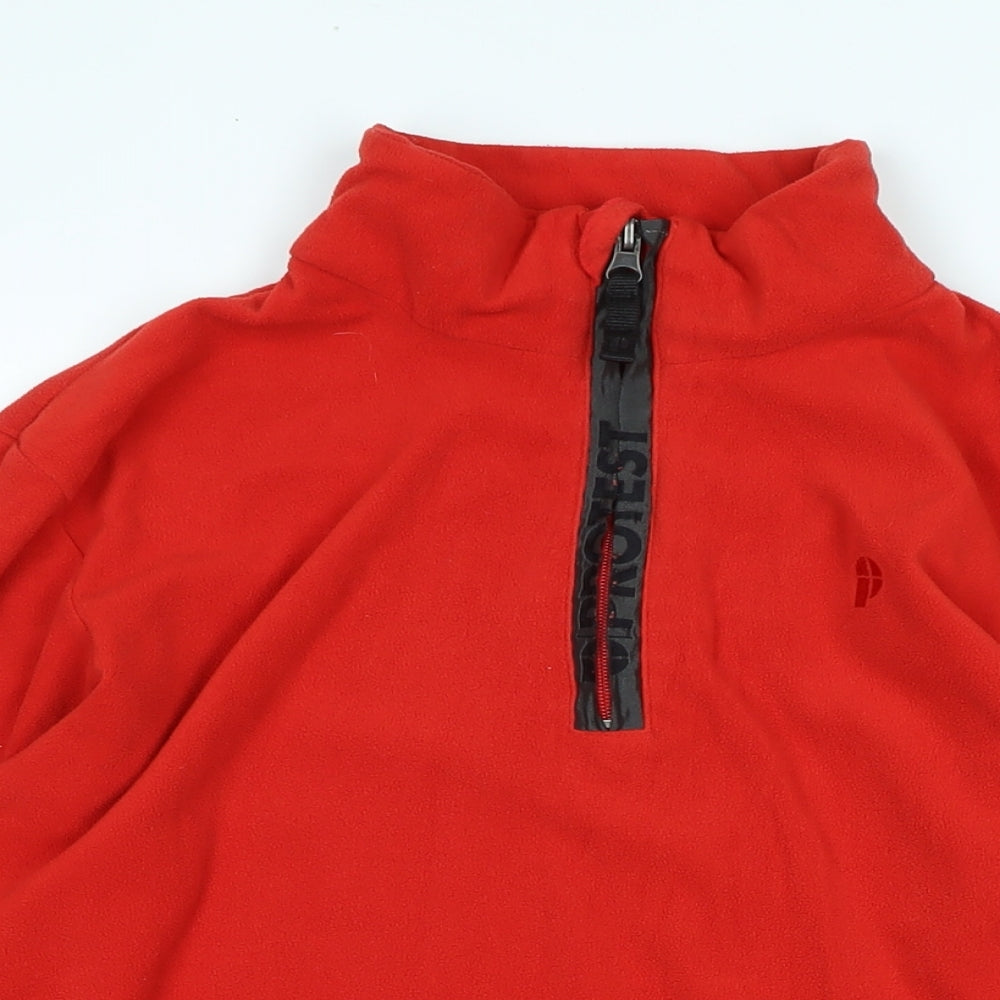 Protest Boys Red Polyester Pullover Sweatshirt Size 15-16 Years