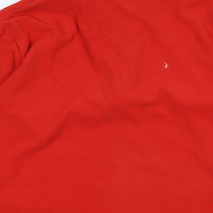 Protest Boys Red Polyester Pullover Sweatshirt Size 15-16 Years