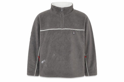 elsenneger Mens Grey Polyester Pullover Sweatshirt Size L