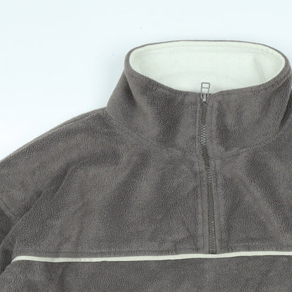 elsenneger Mens Grey Polyester Pullover Sweatshirt Size L