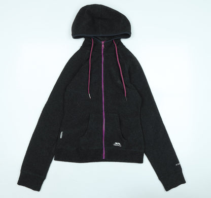 Womens UK Size 2XS Tresspass Black Jacket
