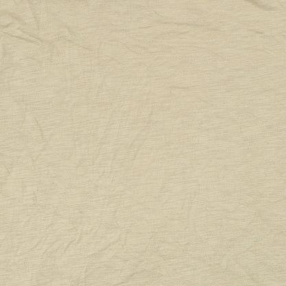 Womens UK Size L Country Road Beige Basic T-Shirt