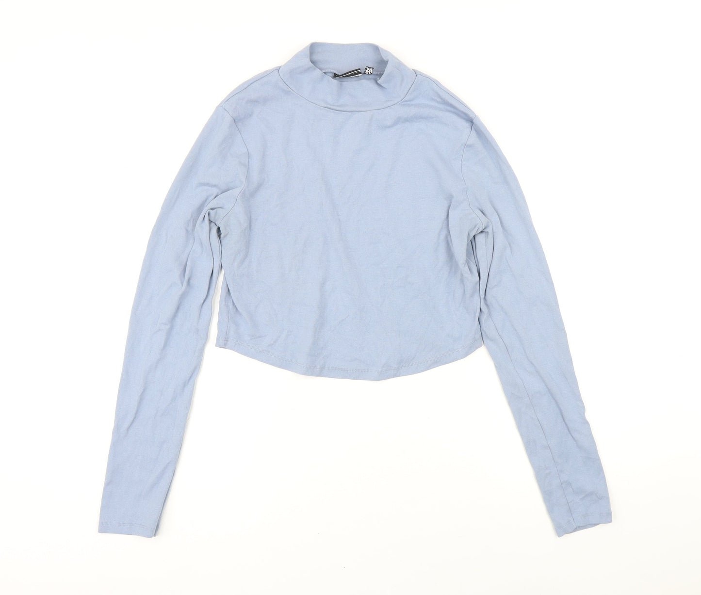 Womens UK Size 14 ASOS Blue Basic T-Shirt