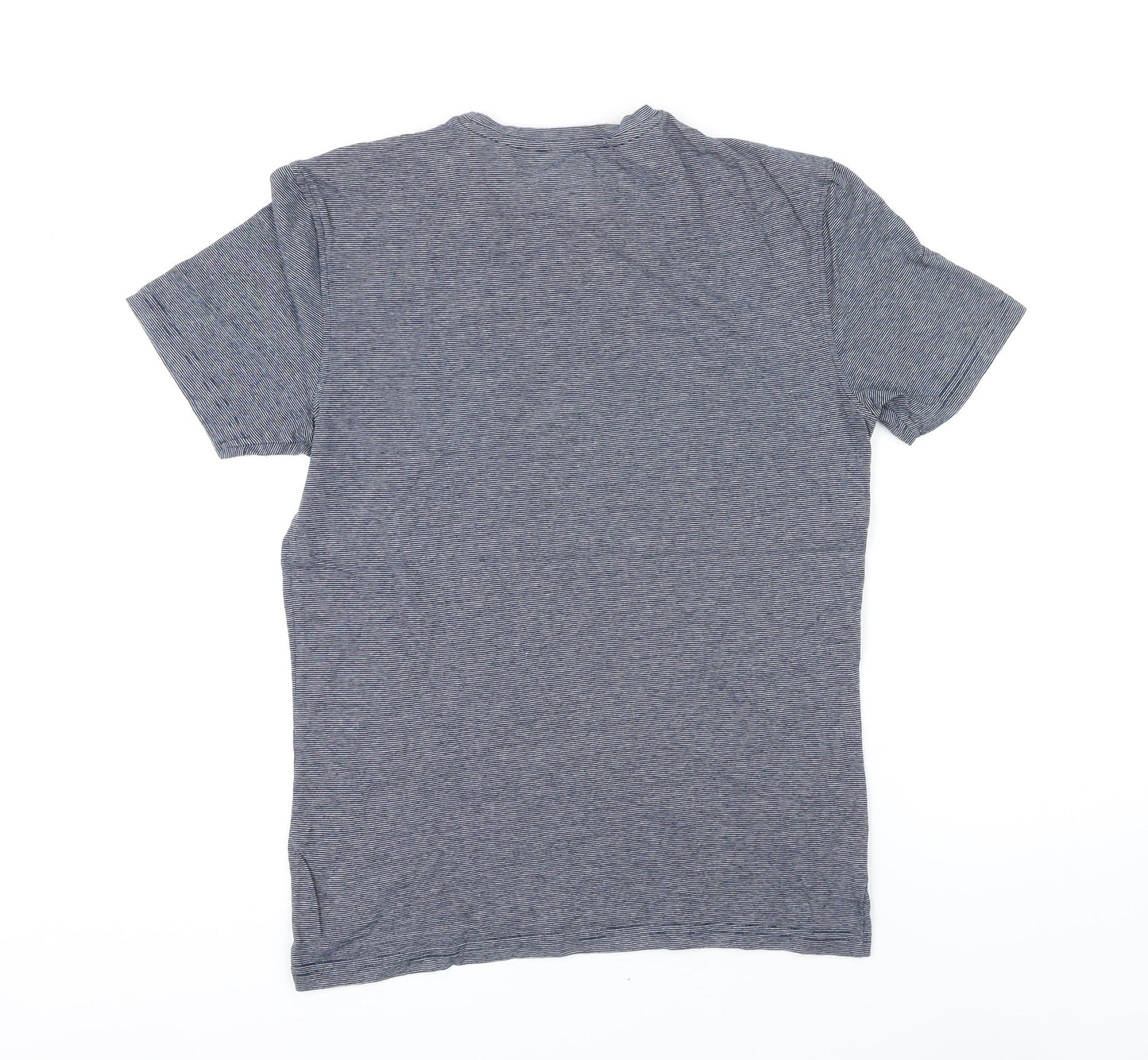 Womens UK Size XS Marks and Spencer Blue Basic T-Shirt