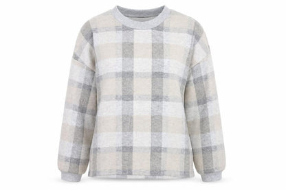 Womens UK Size M Marks and Spencer Grey Pullover Sweatshirt