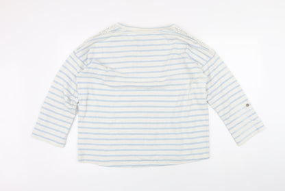 Womens UK Size 16 Indigo Blue Basic T-Shirt