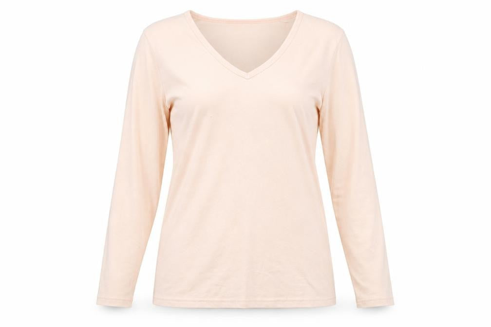 Womens UK Size 18 Damart Pink Basic T-Shirt